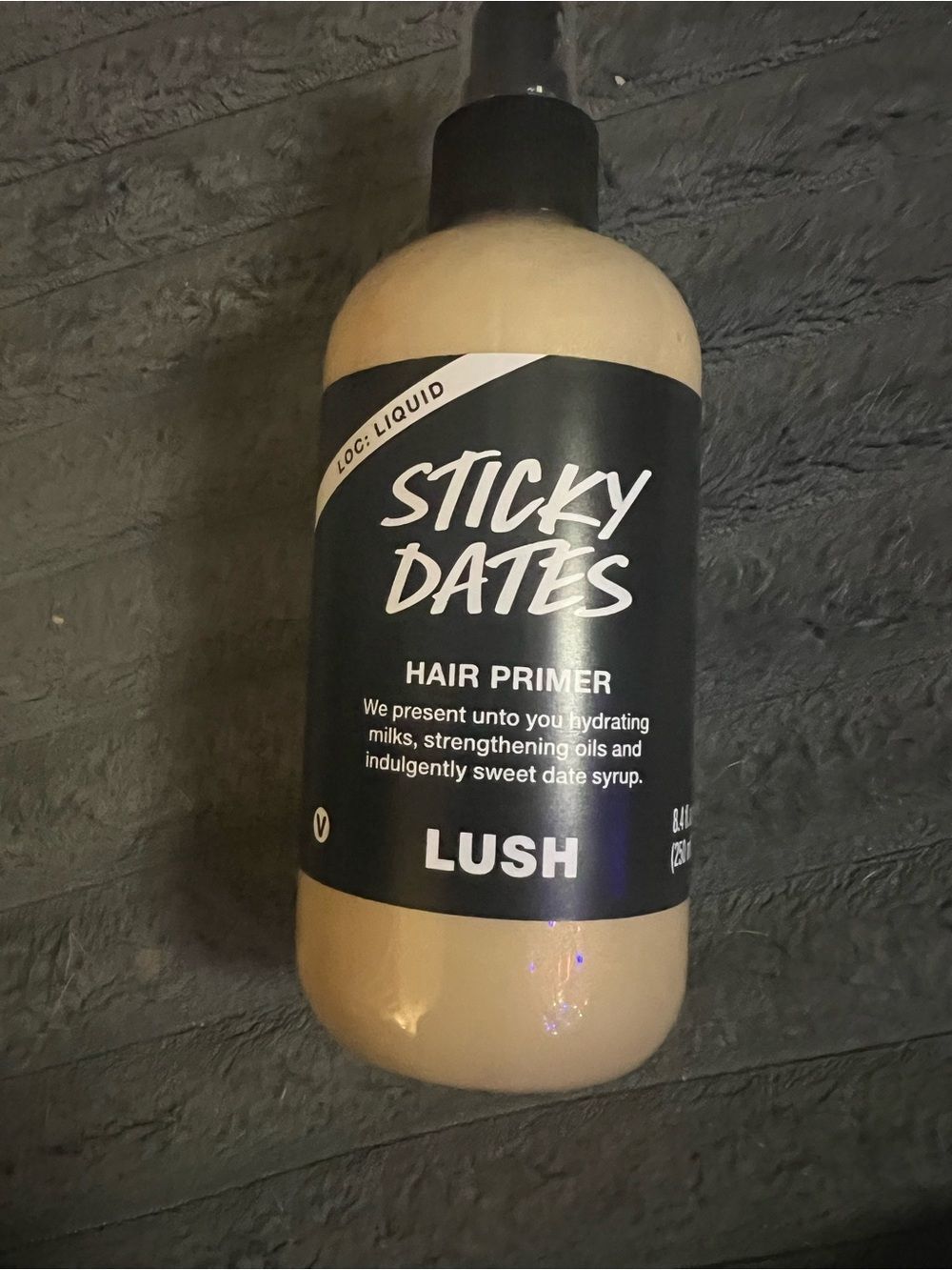 LUSH Sticky Dates Hair Primer 8.4 oz BRAND NEW